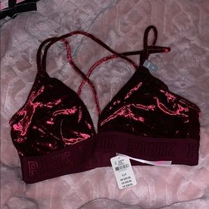 Maroon  bralette